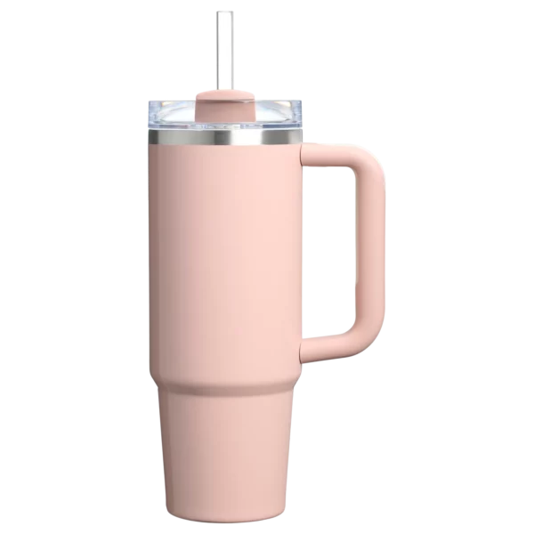 Stainless Steel Sports Tumbler with Straw