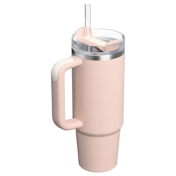 Stainless Steel Sports Tumbler with Straw - Image 2