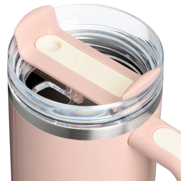 Stainless Steel Sports Tumbler with Straw - Image 3